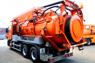 Actros 2641 MP2 6x4 Kroll 14m³ Wasserrückgewinner WRG-WRS