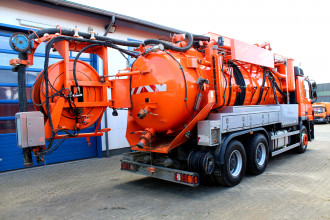 Actros 2641 MP2 6x4 Kroll 14m³ Wasserrückgewinner WRG-WRS