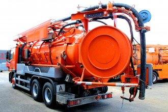 Actros 2641 MP2 6x4 Kroll 14m³ Wasserrückgewinner WRG-WRS