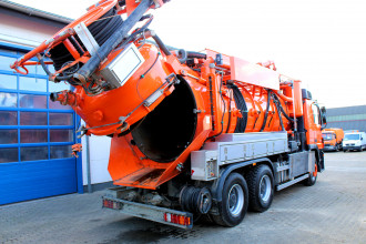 Actros 2641 MP2 6x4 Kroll 14m³ Wasserrückgewinner WRG-WRS