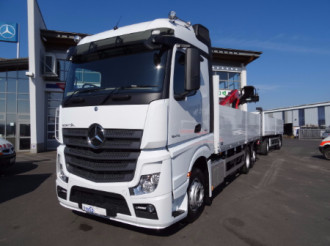 Ciężarówka platformowa Mercedes-Benz Actros 2745 L 