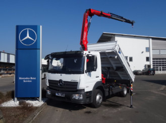 Żuraw wywrotka Mercedes-Benz Atego 1224 