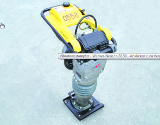 Vibrationsstampfer Wacker-Neuson BS 50 