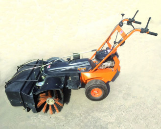 Kehrmaschine handgeführt Benzin 