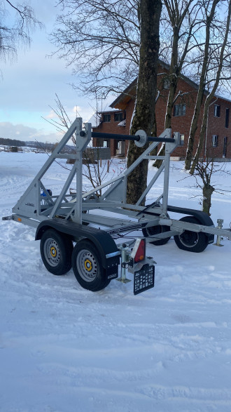 Kabeltrommelanhänger, Trommelwagen 3,5to