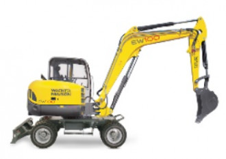 Wacker Mobilbagger Neuson EW 100 Aschaffenburg