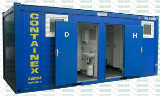 Toilettencontainer Damen / Herren Karlsruhe
