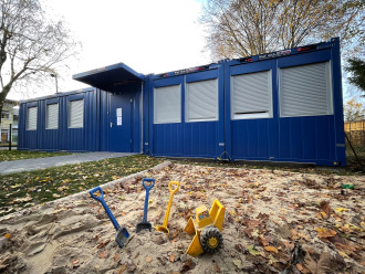 Sanitärcontainer 6 Meter Containex