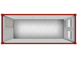 Bürocontainer Containex BM 20 (6 Meter) Soest