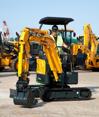 Minibagger Hyundai R17Z-9A Lübeck