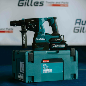 Makita HR003G 40 V max. Akku-Bohrhammer mit integrierter Staubabsaugung 