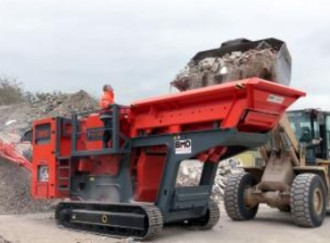 Backenbrecheranlage Raupenmobil RA 900T Mannheim