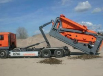 Siebanlage Containermobil BMD CS4 Ludwigshafen am Rhein