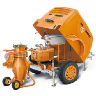 PFT Förderanlage C 140 Verputztechnik Braunschweig
