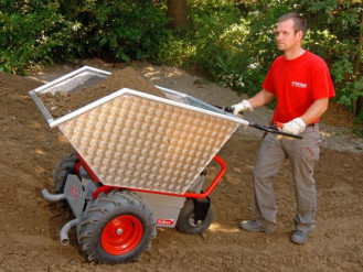 Elektrodumper - Elektrodumper - Elektrotransporter - Elektroschubkarre 