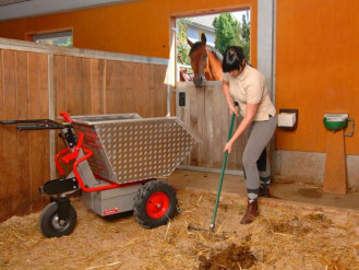 Elektrodumper - Elektrodumper - Elektrotransporter - Elektroschubkarre