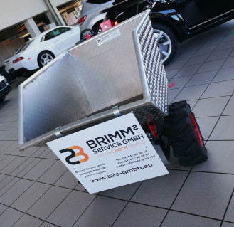 Elektrodumper - Elektrodumper - Elektrotransporter - Elektroschubkarre