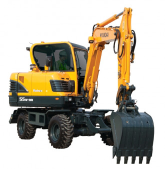 Mobilbagger Hyundai R55W-9A