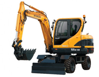 Mobilbagger Hyundai R55W-9A