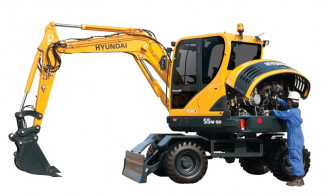 Mobilbagger Hyundai R55W-9A