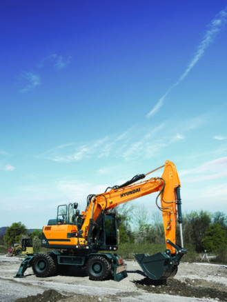 Mobilbagger Hyundai R160W-9A Wolfsburg