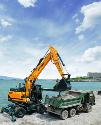 Koparka kołowa Hyundai R160W-9A