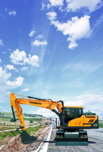 Koparka kołowa Hyundai R160W-9A