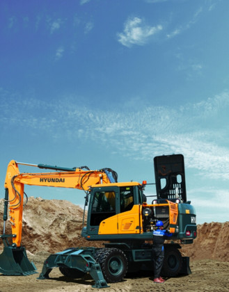 Mobilbagger Hyundai R180W-9A