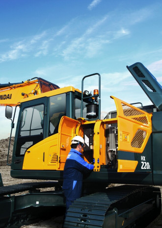 Koparka gąsienicowa Hyundai HX220L