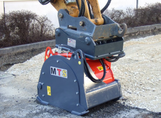 Anbaufräse MS 03 Minibagger MTS Siegen