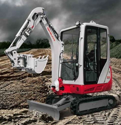 Takeuchi TB 216 A Minibagger mieten