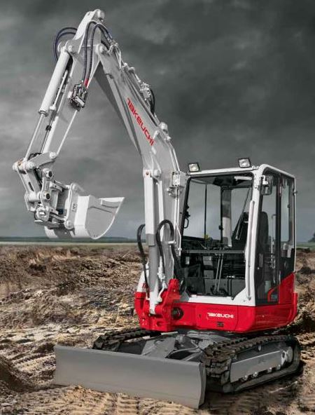 Takeuchi TB 240 Minibagger mieten