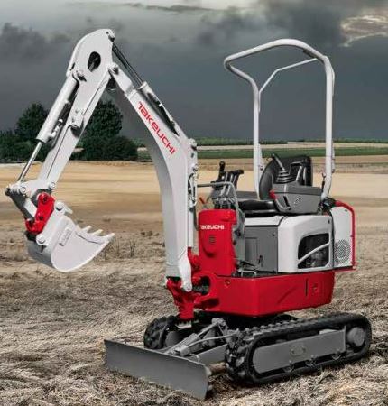 Takeuchi TB 210 R Hybridbagger mieten