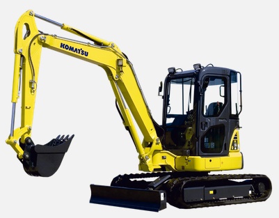 Komatsu PC 55 MR-3 Bagger mieten