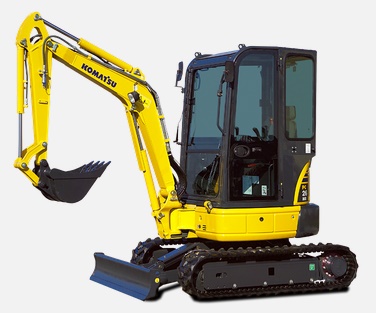 Komatsu PC 26 MR-3 Kurzheckbagger mieten