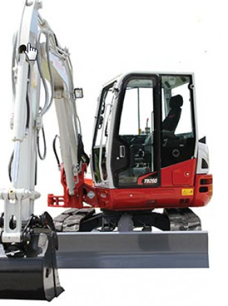 Minibagger Takeuchi TB 260 Stuttgart