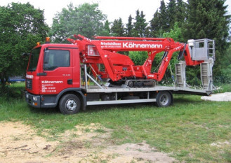 Raupenbühne LEO 25 T