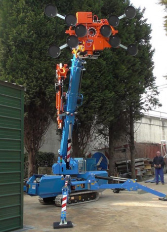 Jekko 527 Kran mit Glasmanipulator Oberhausen