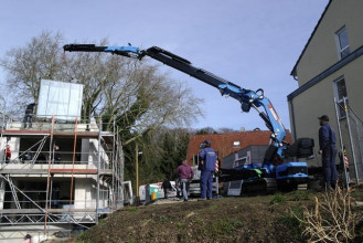 Mini teleskopowy dźwig gąsienicowy Jekko JF545 