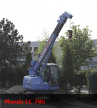 Żuraw gąsienicowy MAEDA LC 785