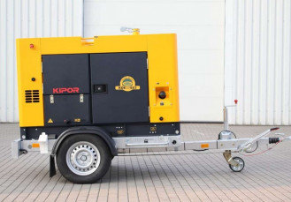 Stromerzeuger Anhänger 31 kVA 