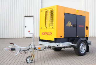 Stromerzeuger Anhänger 31 kVA