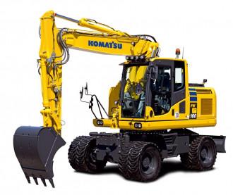 Komatsu PW 160-10 Lörrach