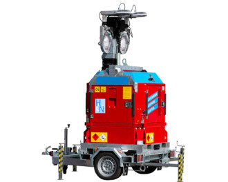 Mobiler Powercube Clear LED-Lichtmast 8,50 m 