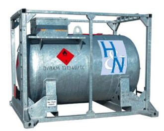Dieseltank mobil 5.500 Liter Kraftstofftank Darmstadt