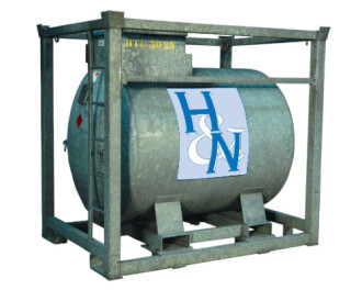 Dieseltank mobil 2.900 Liter Kraftstofftank 