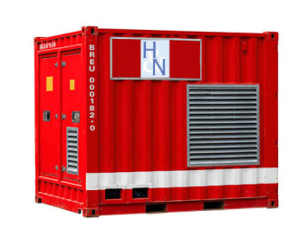 Trafostation mobil 2.500 kVA Transformator Mittelspannung 