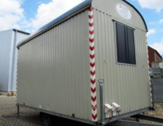 Bauwagen 3,50 m Einachser 