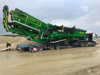 Klassiersiebanlage S130/3 Deck McCloskey inkl. DUAL POWER