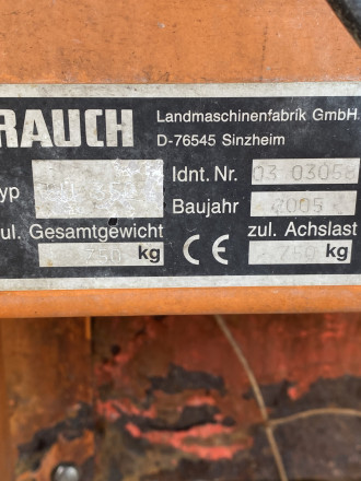 Rauch Salzstreuer SU 352 Anhäger